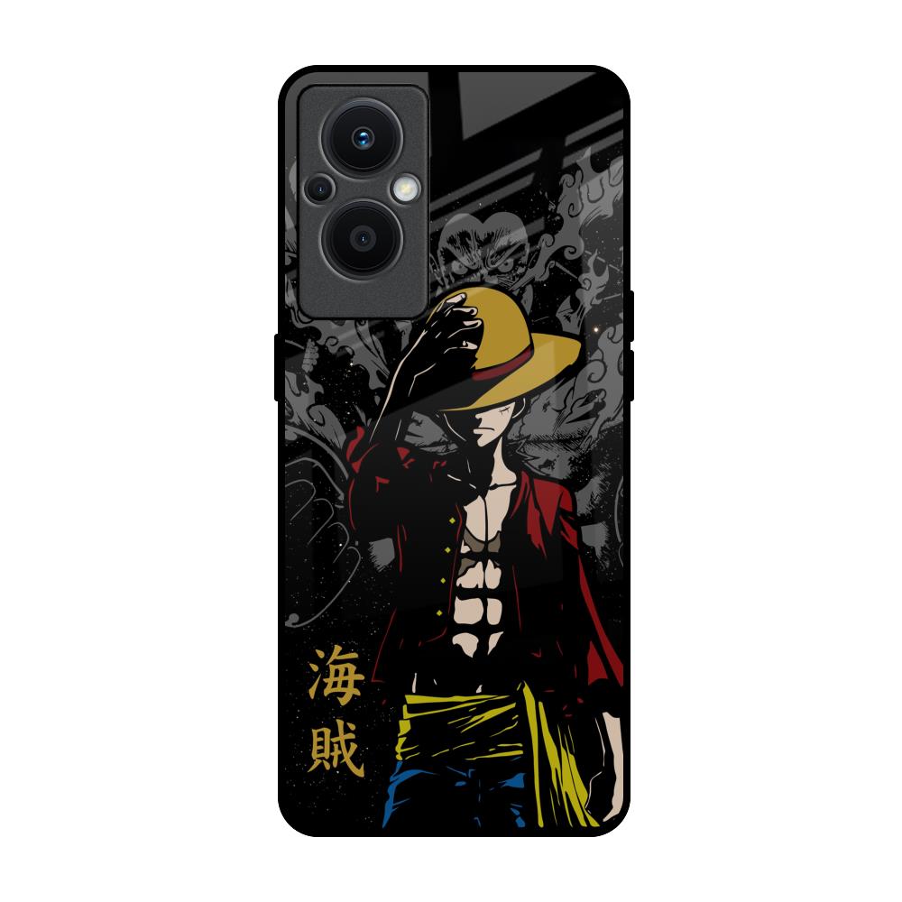 Dark Luffy OPPO F21 Pro 5G Glass Back Cover Online