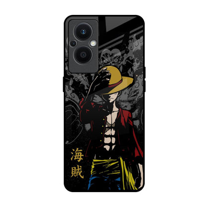 Dark Luffy OPPO F21 Pro 5G Glass Back Cover Online