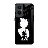 Monochrome Goku OPPO F21 Pro 5G Glass Back Cover Online
