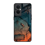 Geographical Map OPPO F21 Pro 5G Glass Back Cover Online