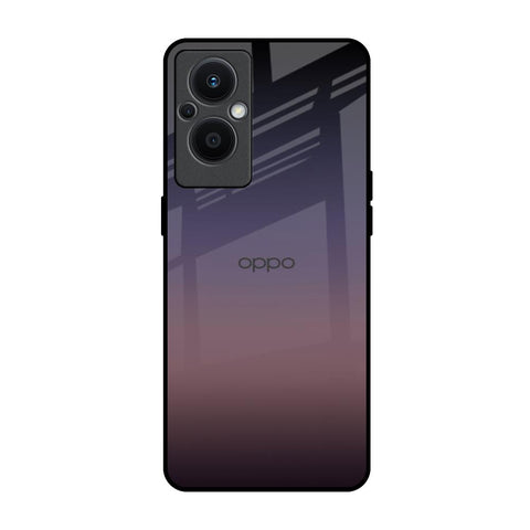 Grey Ombre OPPO F21 Pro 5G Glass Back Cover Online