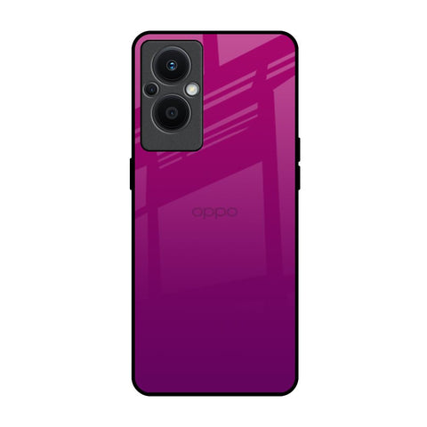 Magenta Gradient OPPO F21 Pro 5G Glass Back Cover Online