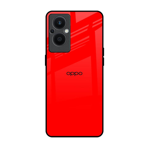 Blood Red OPPO F21 Pro 5G Glass Back Cover Online