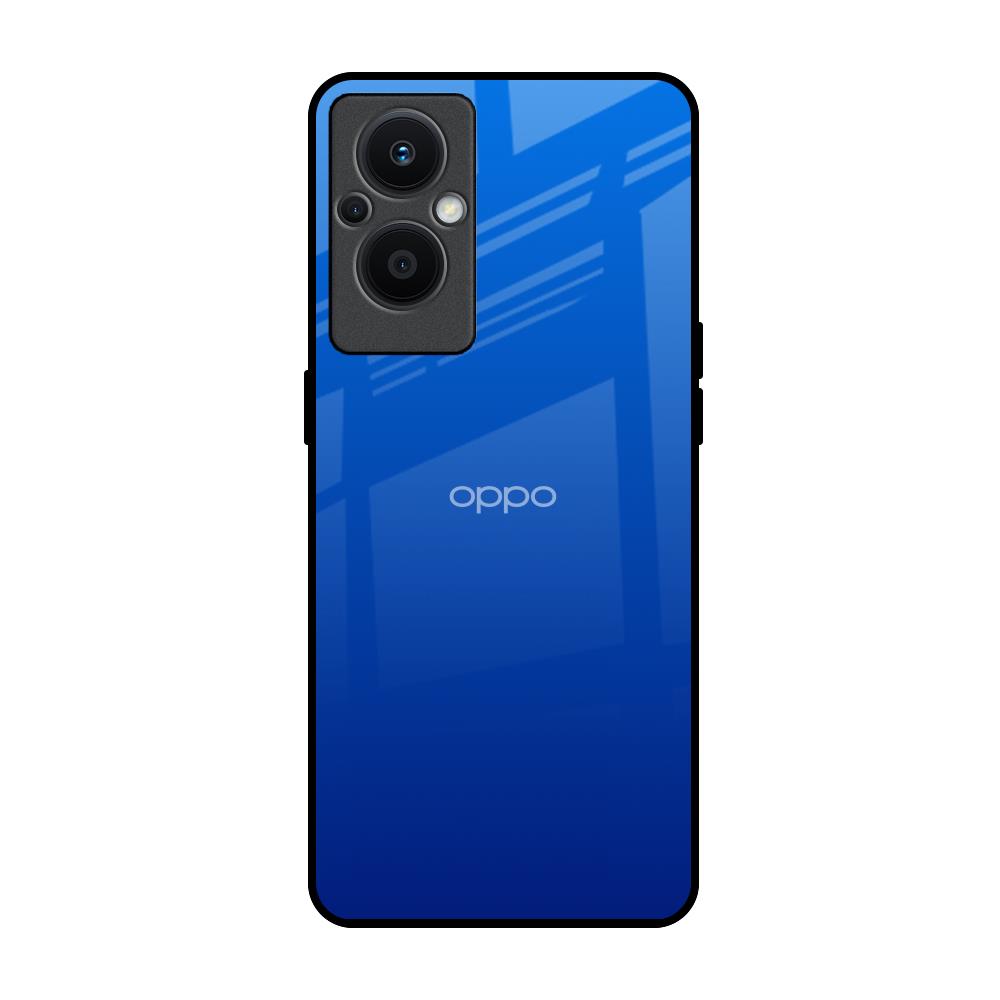 Egyptian Blue OPPO F21 Pro 5G Glass Back Cover Online