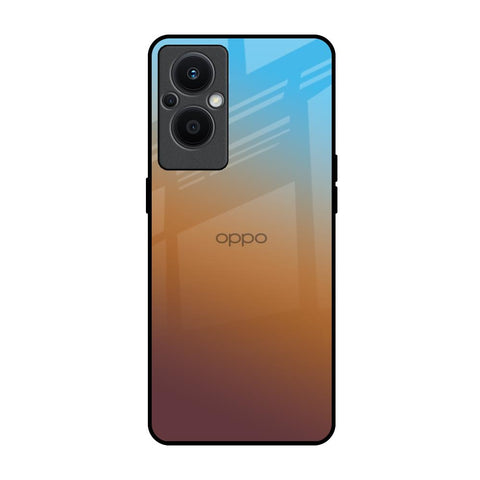 Rich Brown OPPO F21 Pro 5G Glass Back Cover Online
