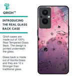 Space Doodles Glass Case for OPPO F21 Pro 5G