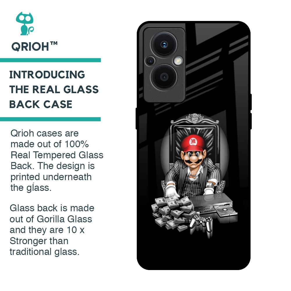 Dark Secret Glass Case for OPPO F21 Pro 5G