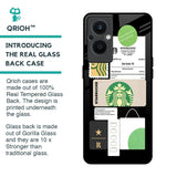 Coffee Latte Glass Case for OPPO F21 Pro 5G