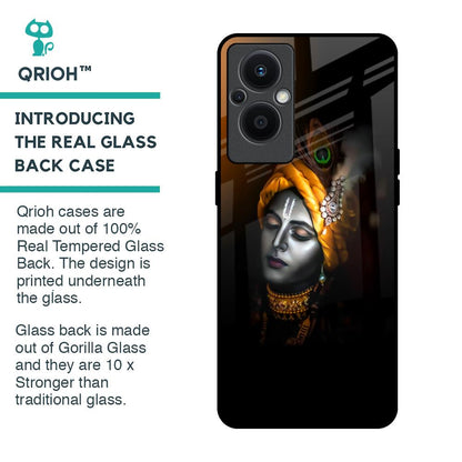 Ombre Krishna Glass Case for OPPO F21 Pro 5G