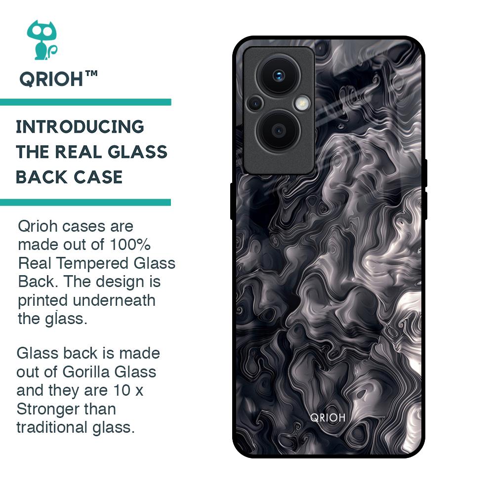 Cryptic Smoke Glass Case for OPPO F21 Pro 5G