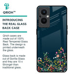 Small Garden Glass Case For OPPO F21 Pro 5G