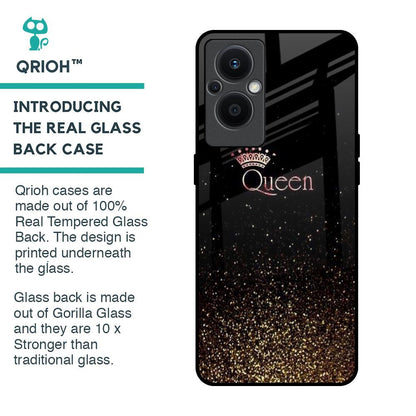 I Am The Queen Glass Case for OPPO F21 Pro 5G