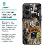Ride Mode On Glass Case for OPPO F21 Pro 5G