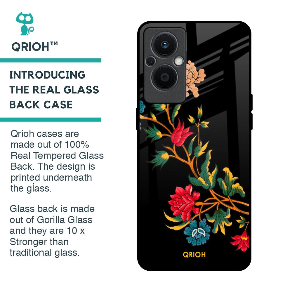 Dazzling Art Glass Case for OPPO F21 Pro 5G