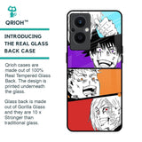 Anime Sketch Glass Case for OPPO F21 Pro 5G