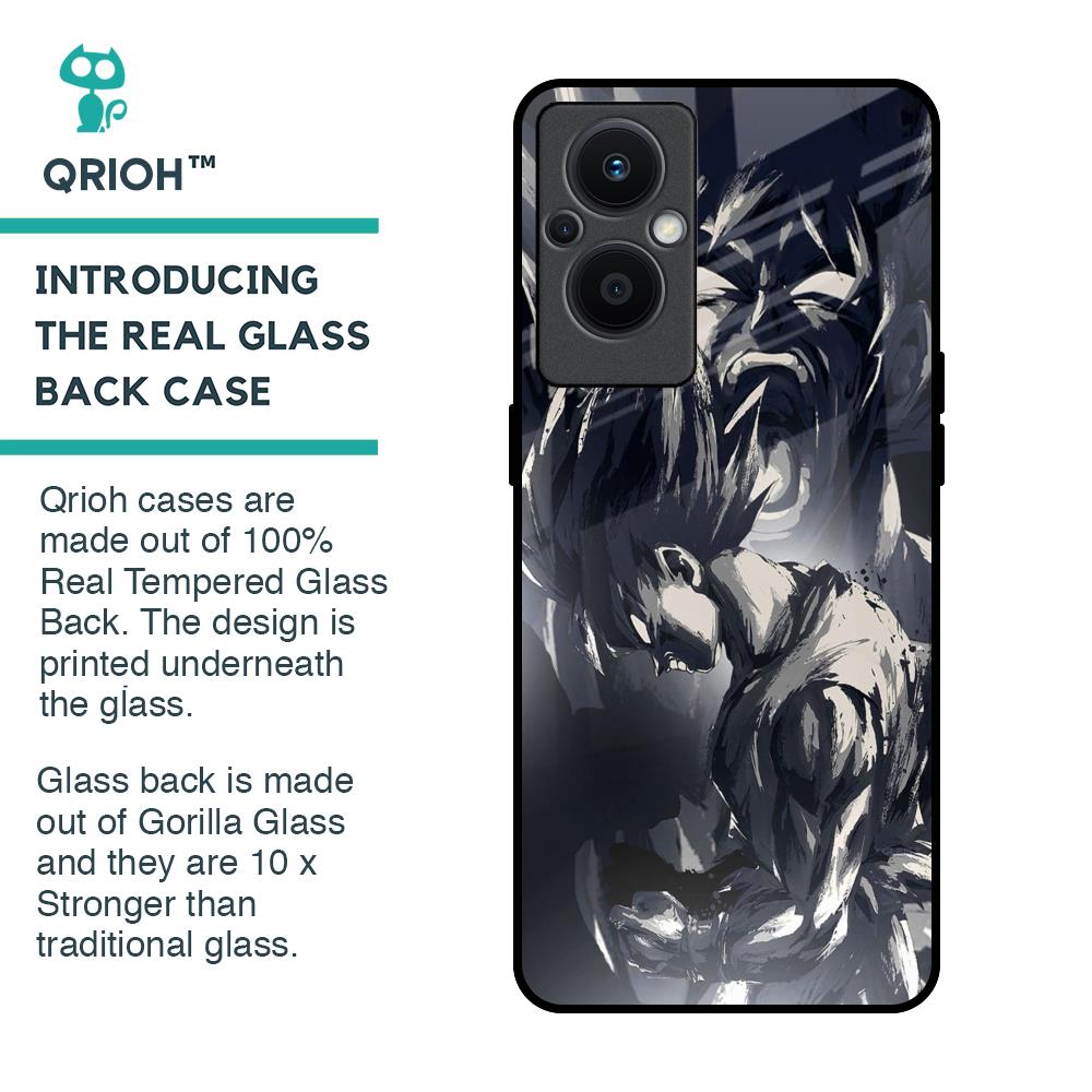 Sketch Art DB Glass Case for OPPO F21 Pro 5G