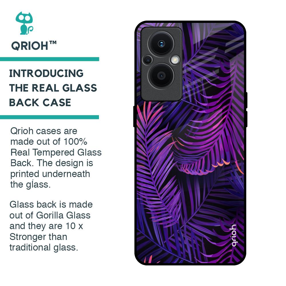 Plush Nature Glass Case for OPPO F21 Pro 5G