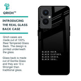 Black Soul Glass Case for OPPO F21 Pro 5G