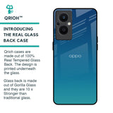 Celestial Blue Glass Case For OPPO F21 Pro 5G