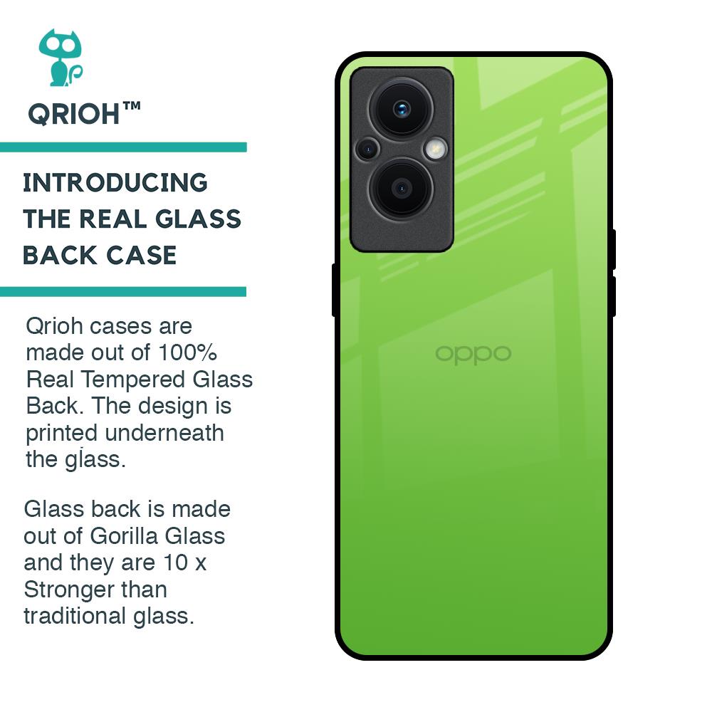 Paradise Green Glass Case For OPPO F21 Pro 5G