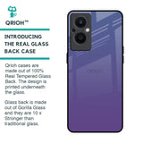 Indigo Pastel Glass Case For OPPO F21 Pro 5G