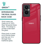 Solo Maroon Glass case for OPPO F21 Pro 5G