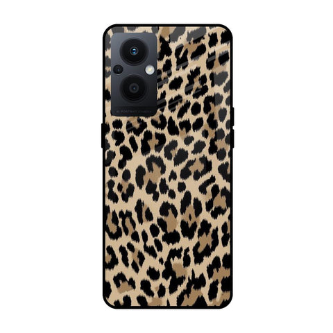 Leopard Seamless OPPO F21 Pro 5G Glass Cases & Covers Online