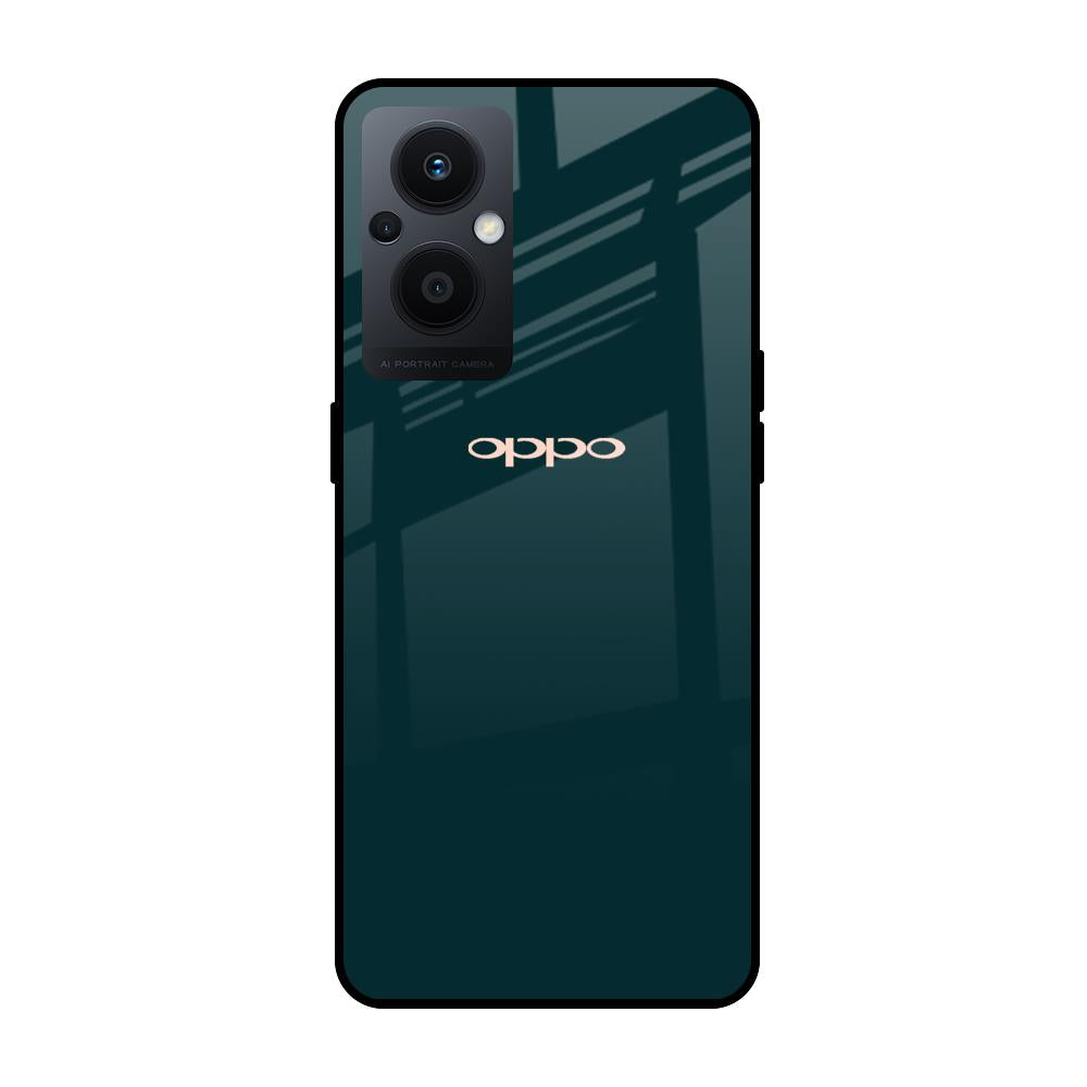 Hunter Green OPPO F21 Pro 5G Glass Cases & Covers Online