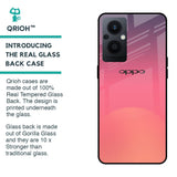 Sunset Orange Glass Case for OPPO F21 Pro 5G