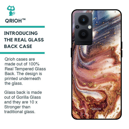Exceptional Texture Glass Case for OPPO F21 Pro 5G