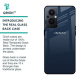 Overshadow Blue Glass Case For OPPO F21 Pro 5G