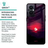 Morning Red Sky Glass Case For OPPO F21 Pro 5G