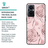 Shimmer Roses Glass case for OPPO F21 Pro 5G