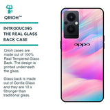 Colorful Waves Glass case for OPPO F21 Pro 5G