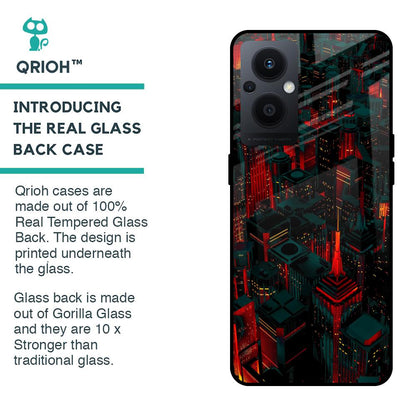 City Light Glass Case For OPPO F21 Pro 5G