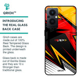 Race Jersey Pattern Glass Case For OPPO F21 Pro 5G