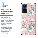 Balloon Unicorn Glass case for OPPO F21 Pro 5G