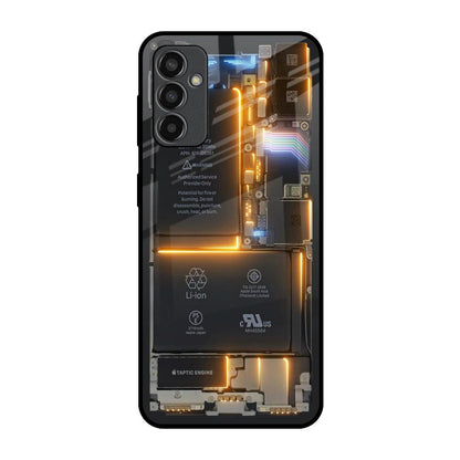 Glow Up Skeleton Samsung Galaxy F13 Glass Back Cover Online