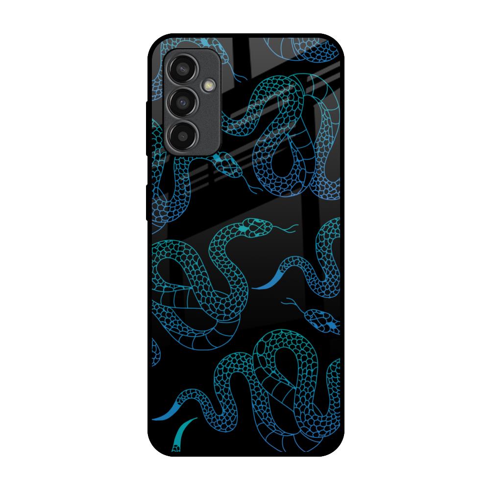 Serpentine Samsung Galaxy F13 Glass Back Cover Online