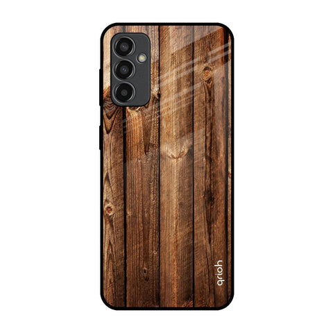 Timber Printed Samsung Galaxy F13 Glass Back Cover Online