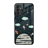 Astronaut Dream Samsung Galaxy F13 Glass Back Cover Online