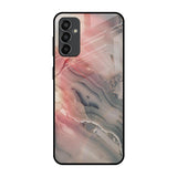 Pink And Grey Marble Samsung Galaxy F13 Glass Back Cover Online