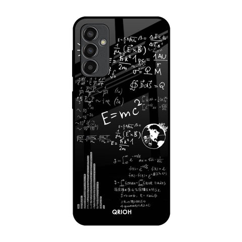 Funny Math Samsung Galaxy F13 Glass Back Cover Online