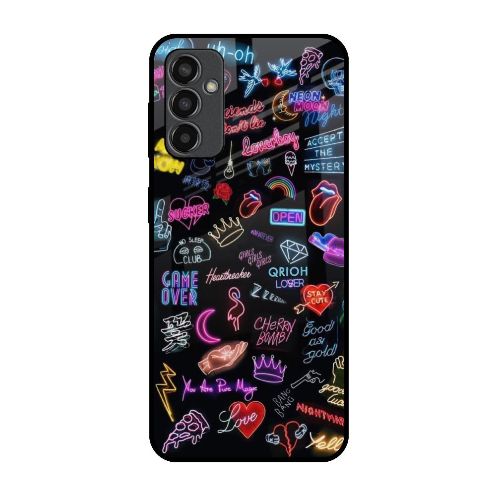 Accept The Mystery Samsung Galaxy F13 Glass Back Cover Online