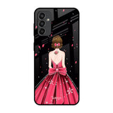 Fashion Princess Samsung Galaxy F13 Glass Back Cover Online