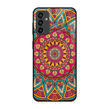 Elegant Mandala Samsung Galaxy F13 Glass Back Cover Online