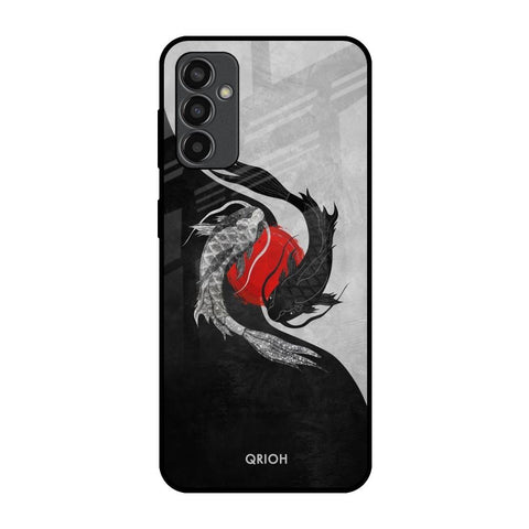 Japanese Art Samsung Galaxy F13 Glass Back Cover Online
