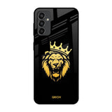 Lion The King Samsung Galaxy F13 Glass Back Cover Online