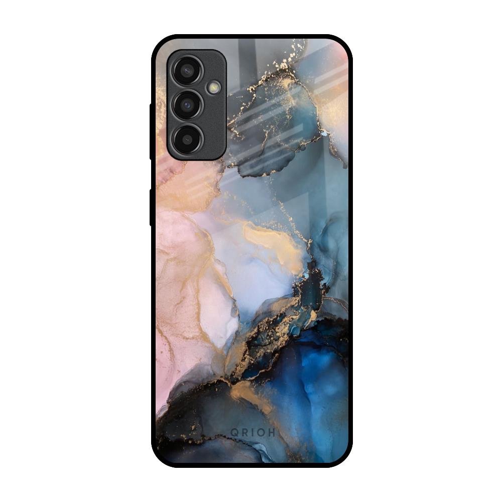 Marble Ink Abstract Samsung Galaxy F13 Glass Back Cover Online