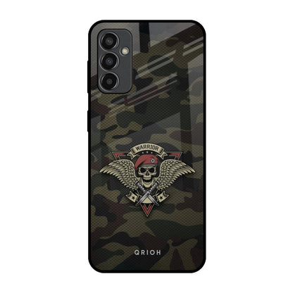 Army Warrior Samsung Galaxy F13 Glass Back Cover Online